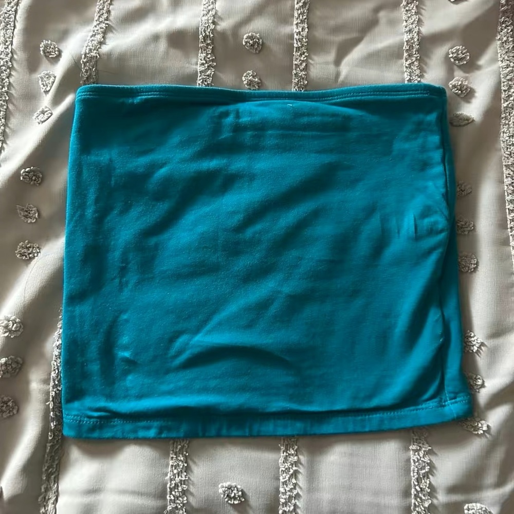 Old Navy Blue Mini Crop Top Casual